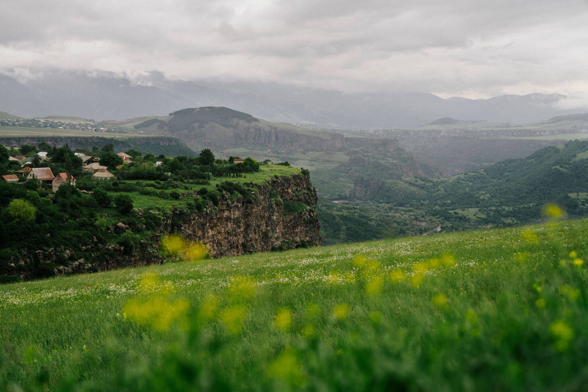 Mountains, valleys and villages in the Armenian Highlands, as seen by Slow Cyclists