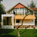 A guest house in the Armenian Highlands where Slow Cyclists stay